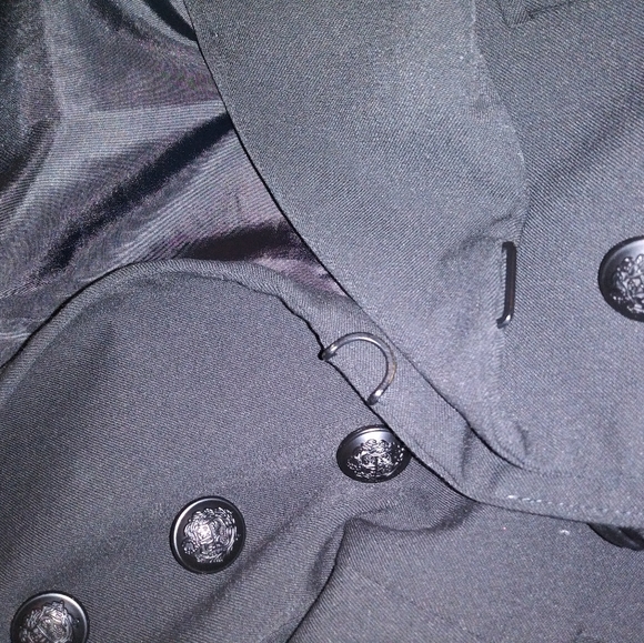 Ivanka Trump Black Double Breasted Jacket Size 12 Like New - Picture 6 of 9